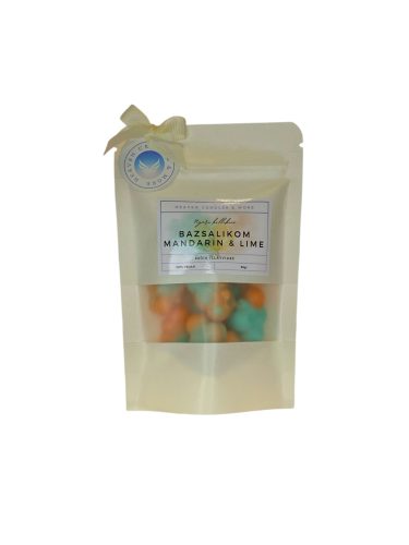 Bazsalikom Mandarin & Lime illatviasz 50 gr